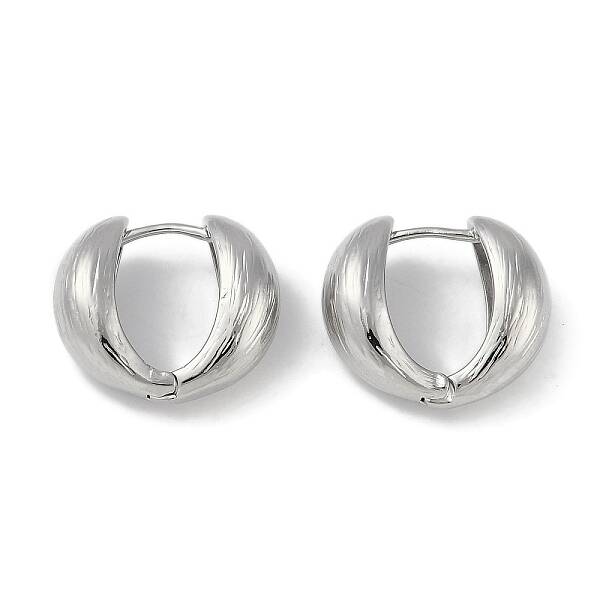 Brass Hoop Earrings