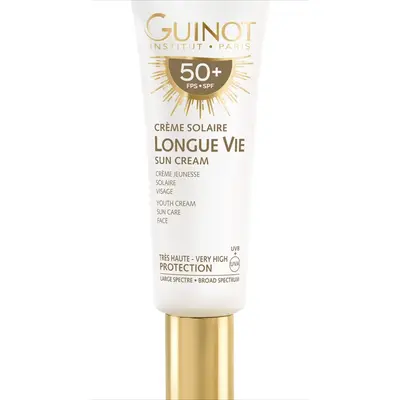 Guinot Longue Vie Anti-aging Face Sun Cream SPF 50+ 50 ml