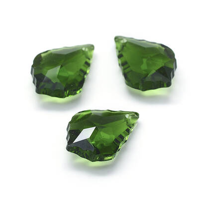 Faceted Glass Pendants