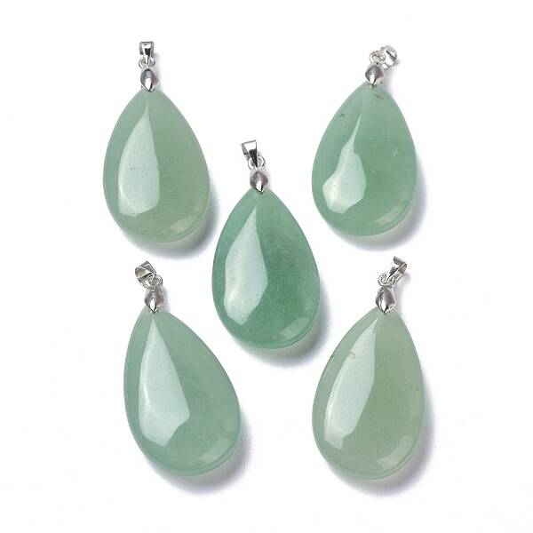 Natural Green Aventurine Pendants
