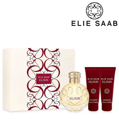 Elie saab elixir edp 100 ml + body milk 75 ml + shower gel 75 ml