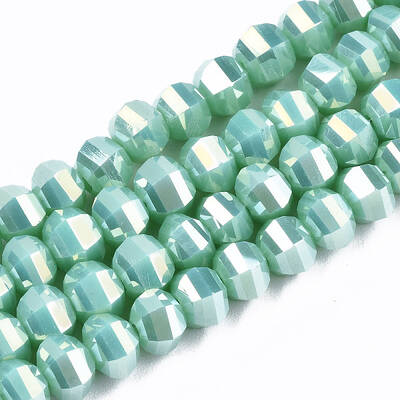 Electroplate Glass Beads Strands