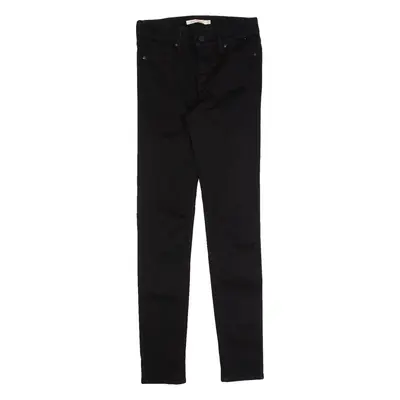 LEVI'S 311 Shaping Womens Trousers Black Slim Skinny W25 L30