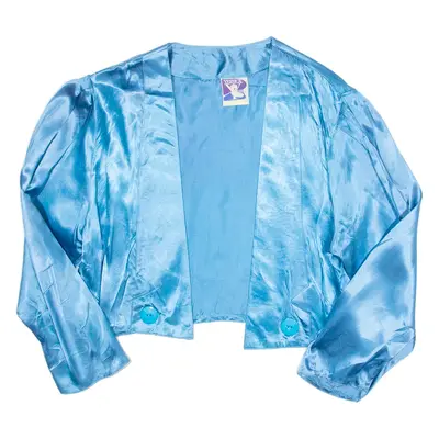 YESSICA Womens Blouse Blue Long Sleeve L