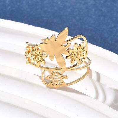 304 Stainless Steel Adjustable Cuff Rings