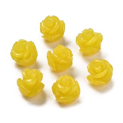 Synthetic Coral Carved Beads