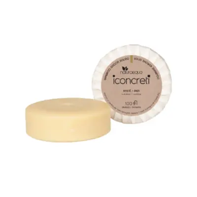 Naturaequa iconcreti - Shea Solid Shampoo, 80 g