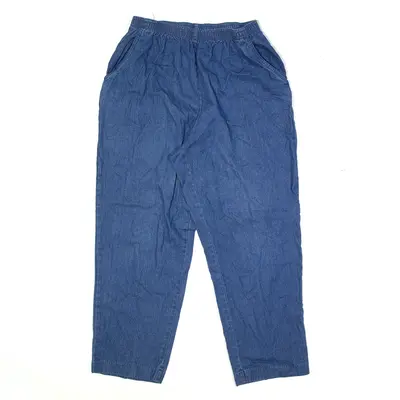 BRIGGS NEW YORK Jeans Blue Denim Relaxed Mom Womens W26 L26