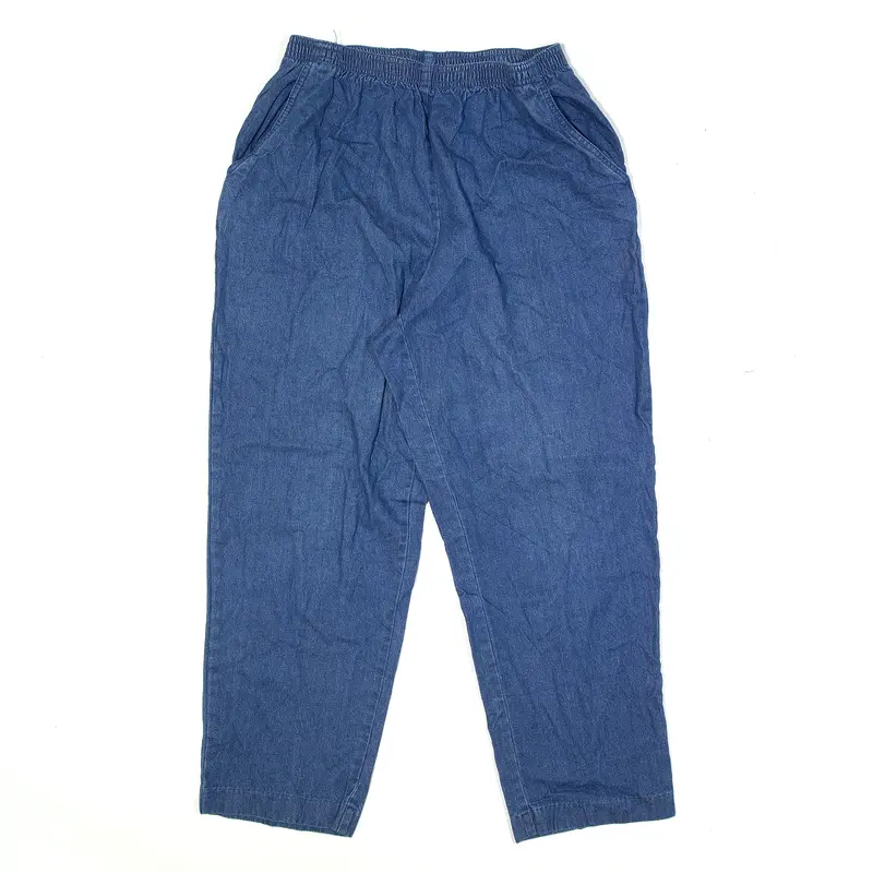 BRIGGS NEW YORK Jeans Blue Denim Relaxed Mom Womens W26 L26