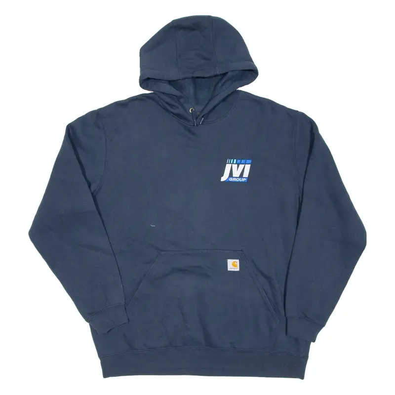 CARHARTT Loose Fit Mens Blue Hoodie XL