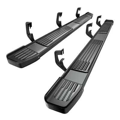 6 Inches Running Boards Compatible with 2007-2018 Chevy Silverado/GMC Sierra 1500, 2007-2019 2500HD 3500HD, 2019 LD/Limited C...