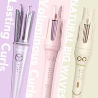 Newme Automatic Curling Iron - Dual Voltage, Anti-Tangle Design, 1.5 Inch, 1.25 Inch, 1.1 Inch Options, Adjustable Temp & Tim...