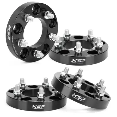 Wheel Adapters 5x5 to 5x4.5 for Jeep YJ TJ ZJ XJ KJ KK MK Wheels on WJ WK JK/JKU