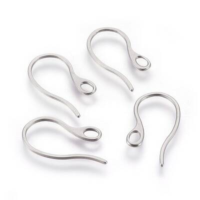 Tarnish Resistant 304 Stainless Steel Earring Hooks