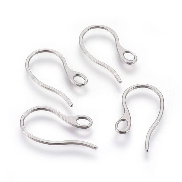 Tarnish Resistant 304 Stainless Steel Earring Hooks