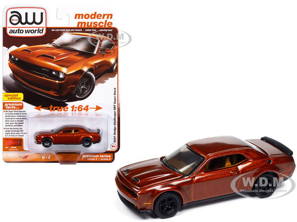 2021 Dodge Challenger SRT Super Stock Sinamon Stick Orange Metallic \