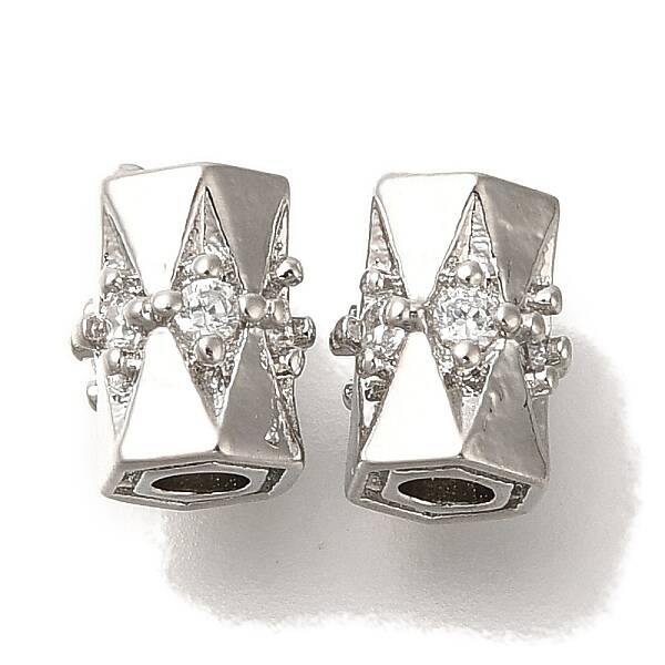 Brass Micro Pave Cubic Zirconia