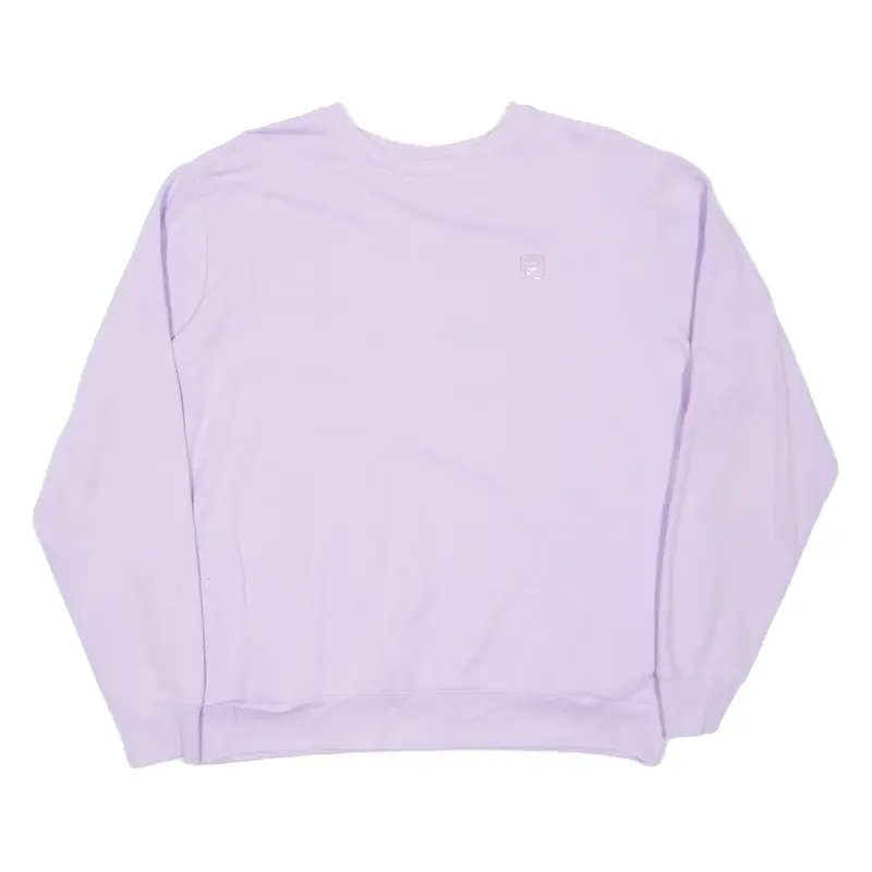FILA Womens Sweatshirt Purple 2XL