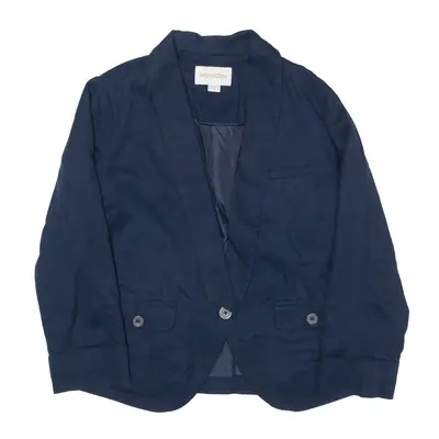 MONSOON Blazer Jacket Blue Womens UK 10