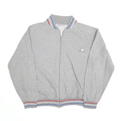 KAPPA Grey Bomber Jacket Mens S