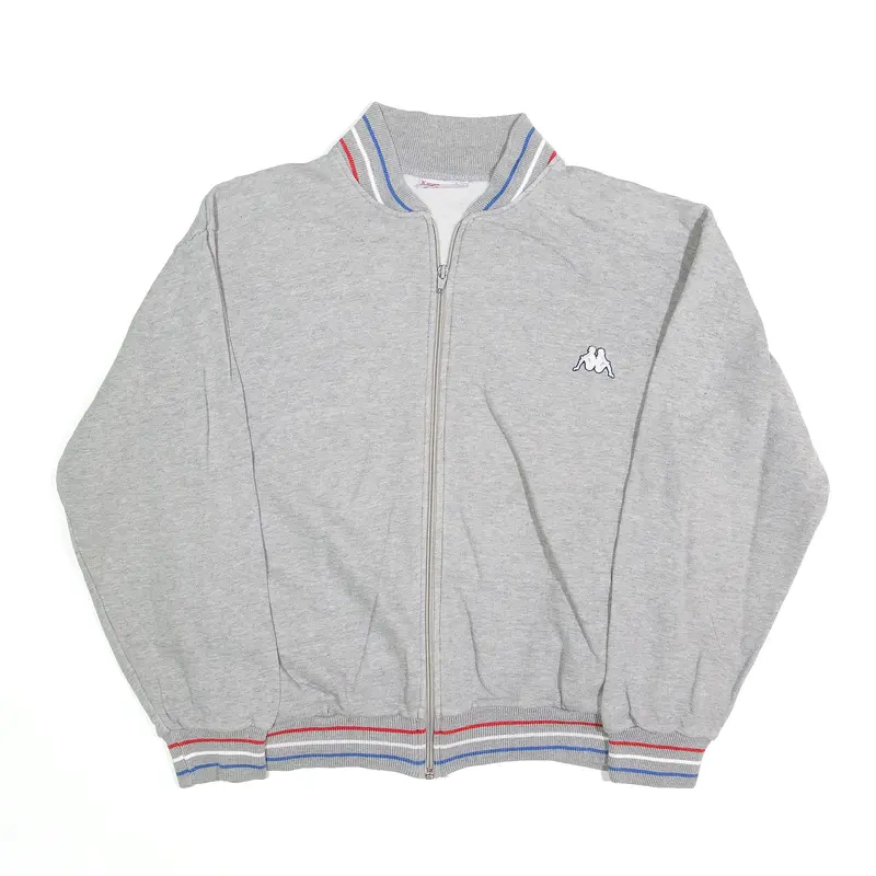 KAPPA Grey Bomber Jacket Mens S
