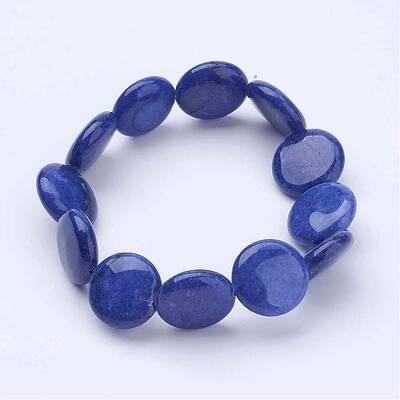 Natural Lapis Lazuli(Dyed)  Beads Stretch Bracelets