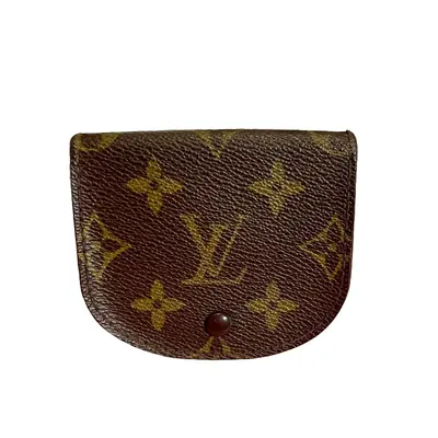 Pre-owned Louis Vuitton Canvas bag accessories Porte Monnaie gousset change purse for women