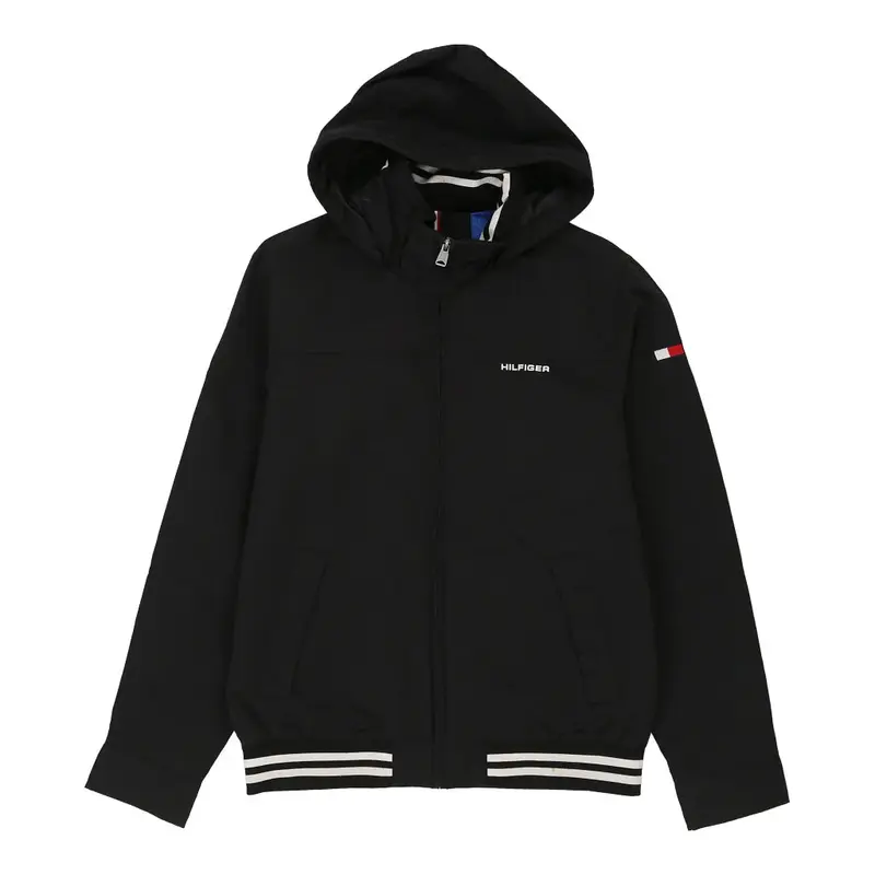 Tommy Hilfiger Jacket - Small Black Nylon Blend