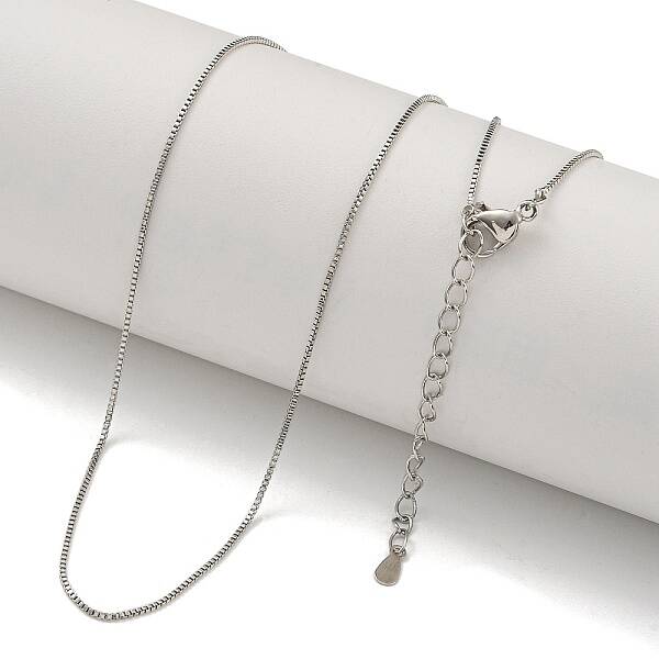 Brass Box Chain Necklaces for Women