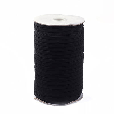 1/2 inch Flat Braided Elastic Rope Cord