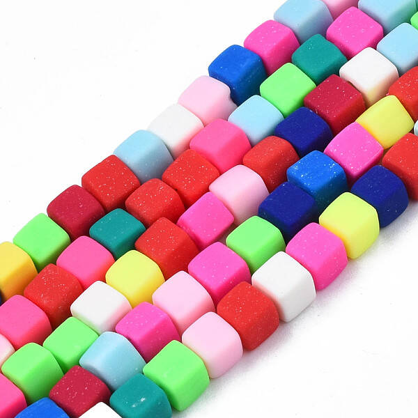 Handmade Polymer Clay Beads Strands