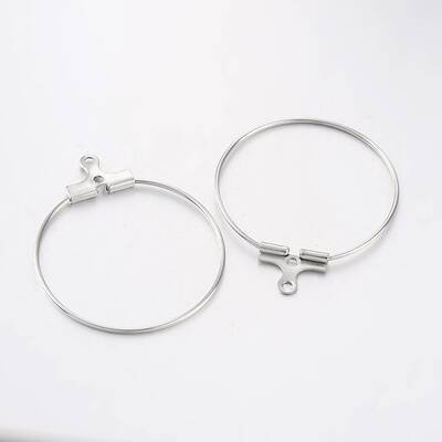 Rack Plating Brass Ring Hoop Earrings