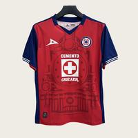 CRUZ AZUL 3RD Away Short Sleeve Breathable Quick Dry Soccer Jersey LIGA MX 2024/25