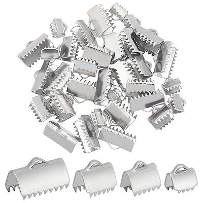 304 Stainless Steel Ribbon Crimp Ends
