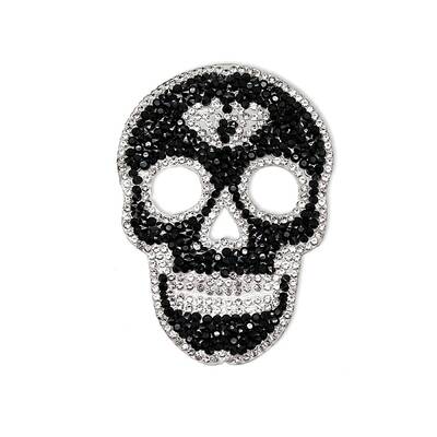 Halloween Skull Shape Hotfix Rhinestone