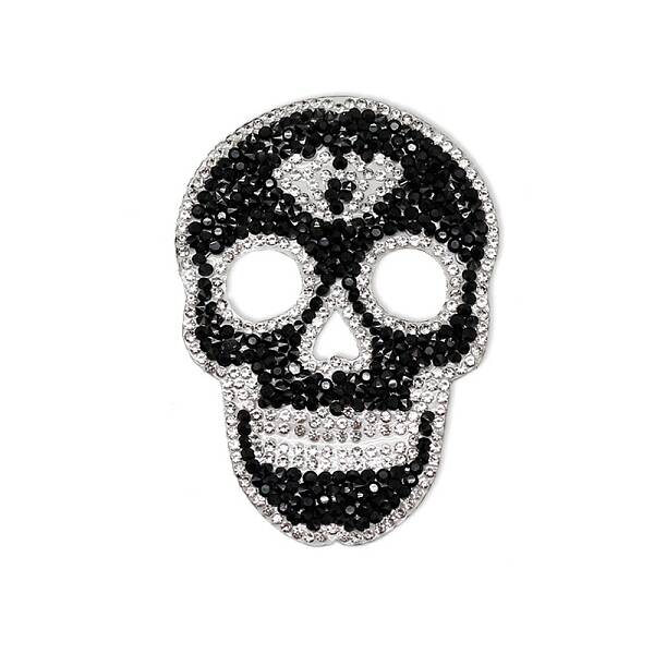 Halloween Skull Shape Hotfix Rhinestone