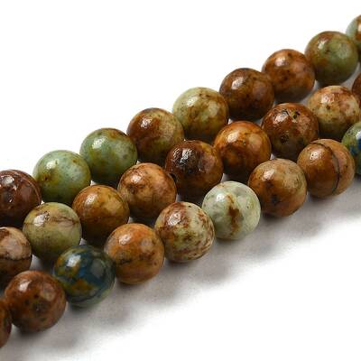 Natural Yellow Chrysocolla Beads Strands