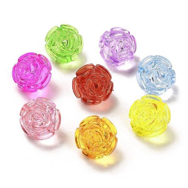 Transparent Acrylic Beads