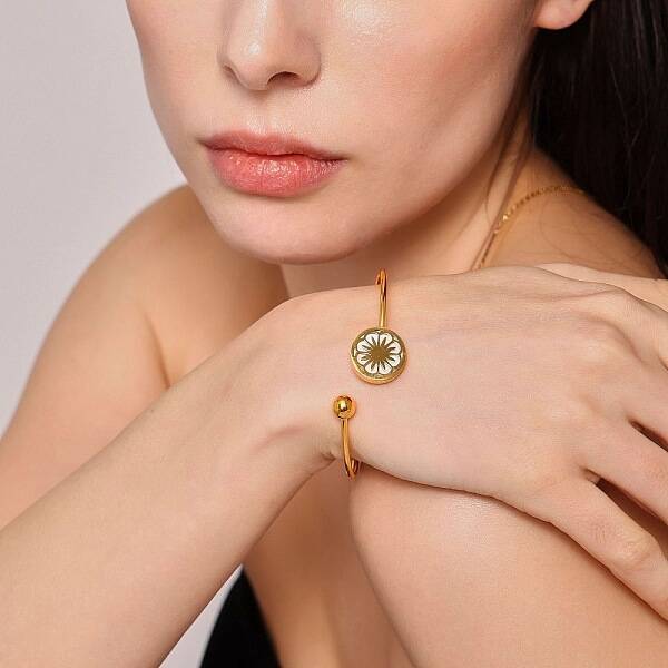 304 Stainless Steel Cuff Bangles for Women