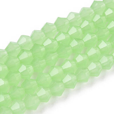 Faceted Bicone Opal Beads Strands