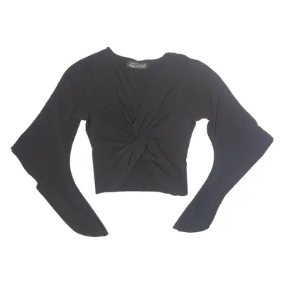 VERT DE ROUGE Womens Blouse Black 3/4 Sleeve S