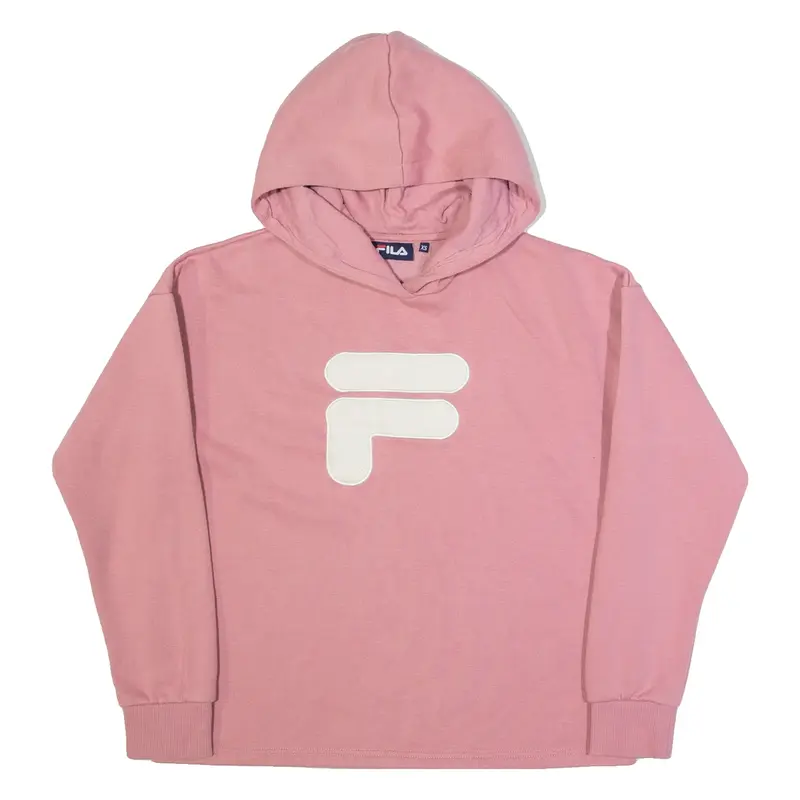 FILA Oversized Womens Pink Hoodie XS