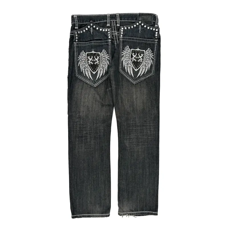 Victorious Jeans - 34W 30L Black Cotton