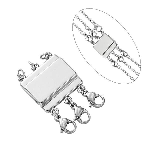 Zinc Alloy Box Magnetic Clasps Converter