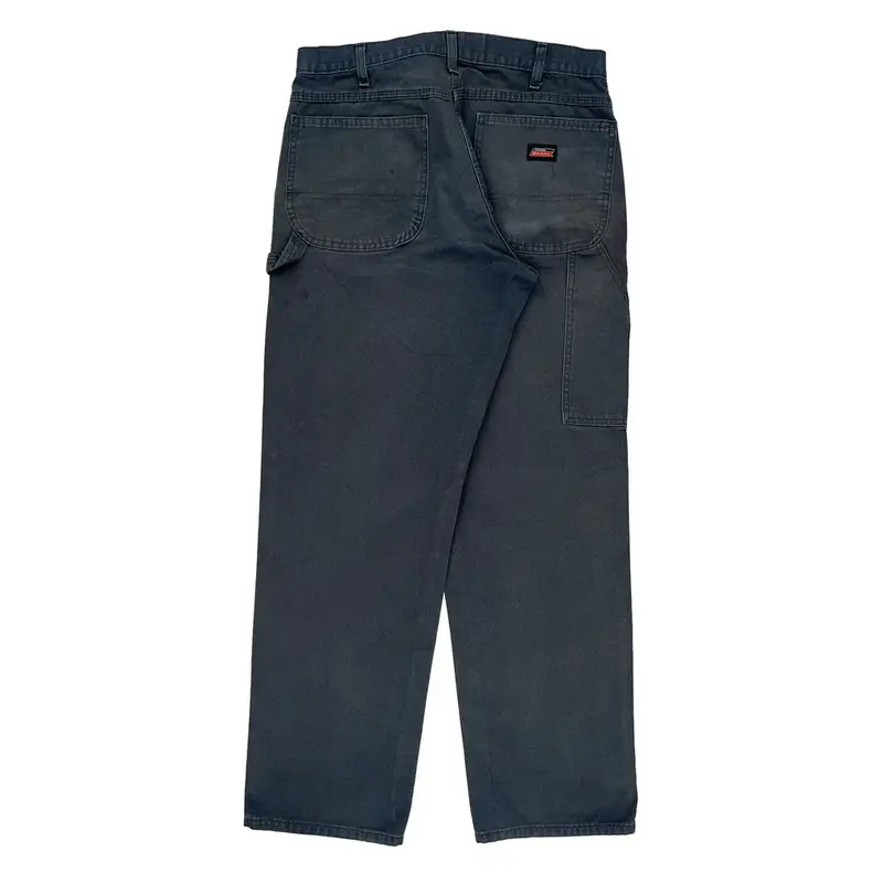 Dickies Carpenter Trousers - 34W 32L Navy Cotton | Size: 34″ waist