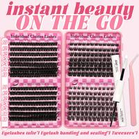 Lash Clusters Book Extensions Kit lash clusters kit Eyelash Extension Kit Eye Lashes, fairy lash clusters Extension Kit Lashe...
