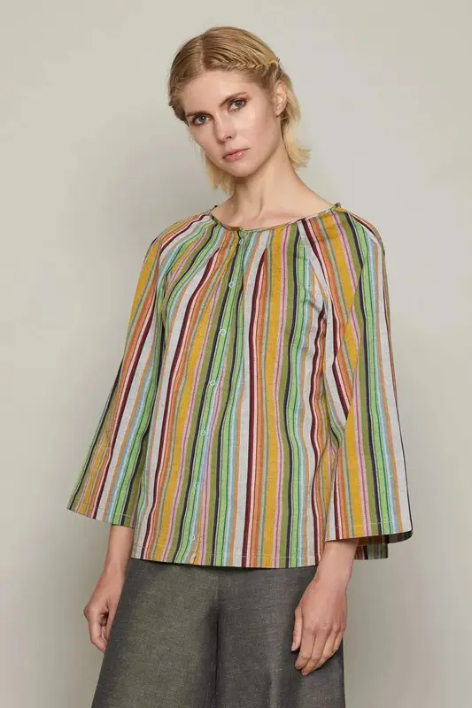 Eilish Shirt (Stripes) | size: L