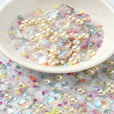 Mixed Styles Glass Beads