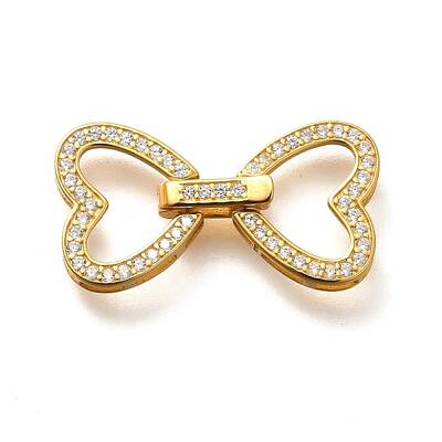 925 Sterling Silver Fold Over Clasps