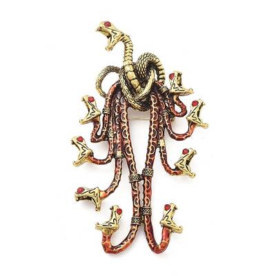 Hydra Enamel Pins